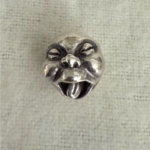 Authentic Trollbeads Crying Screaming Baby Sterling Silver Charm